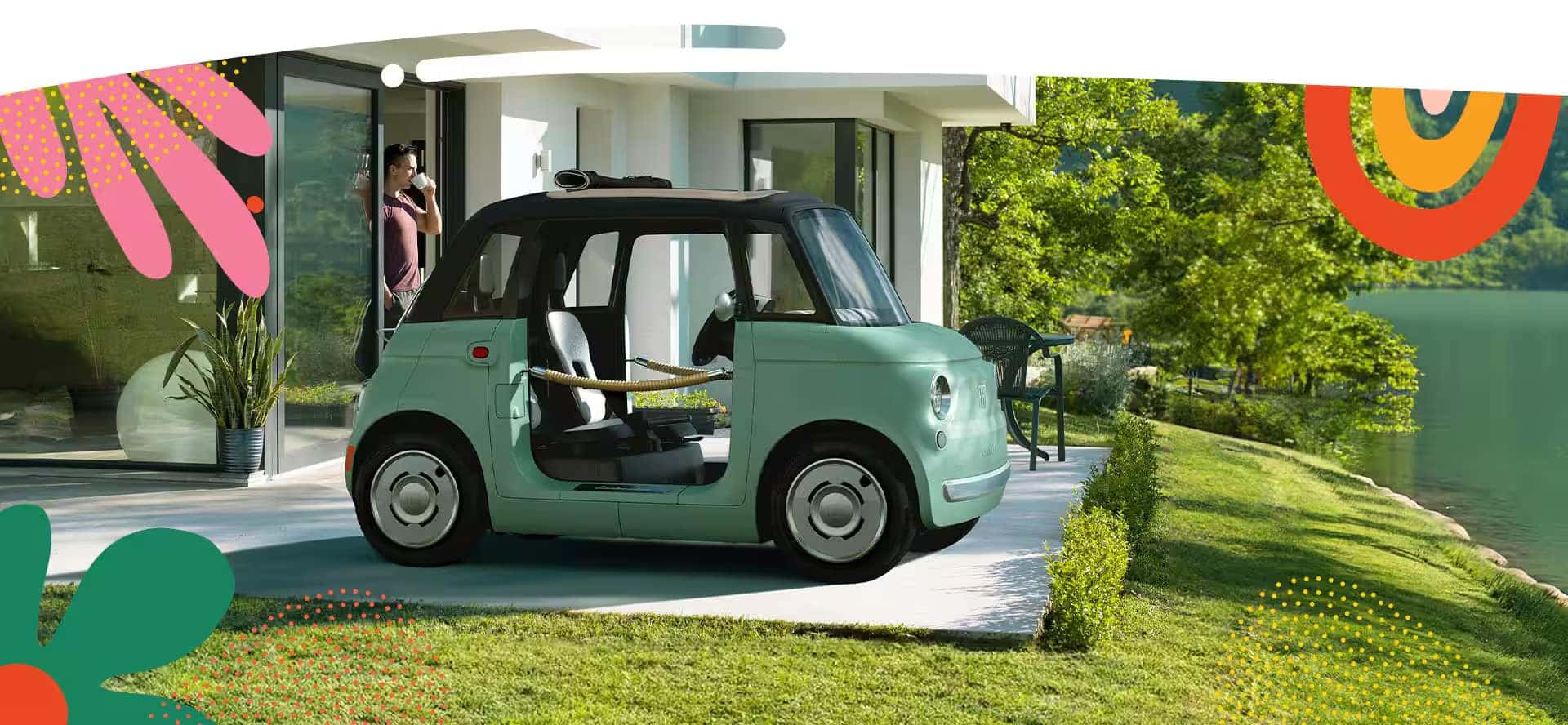 FIAT Topolino outdoors