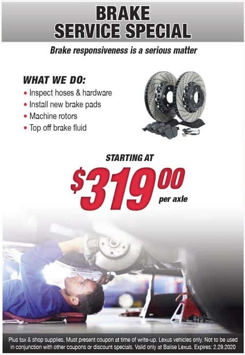 Brake service special