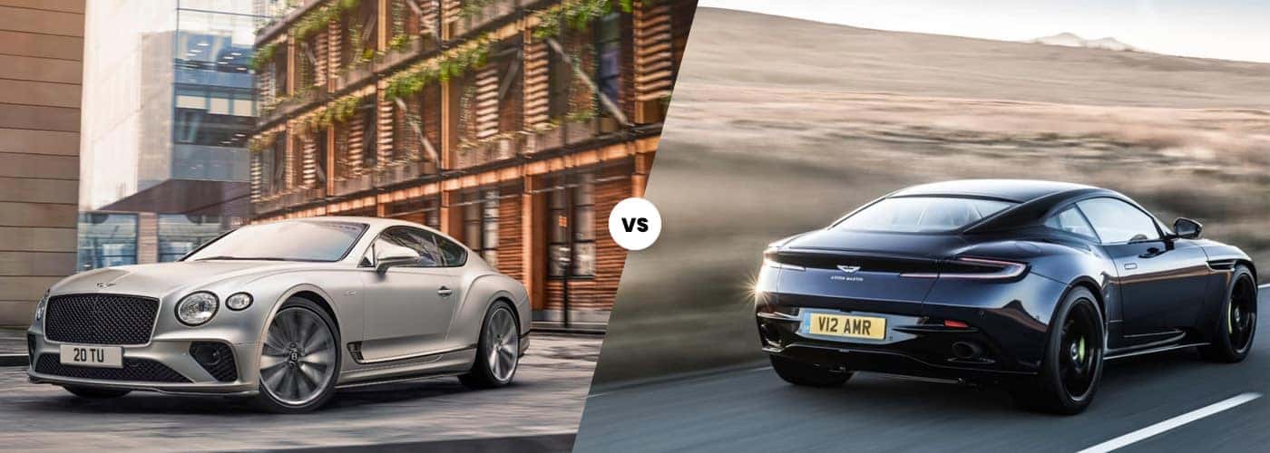 Bentley Continental GT Speed vs Aston Martin DB11