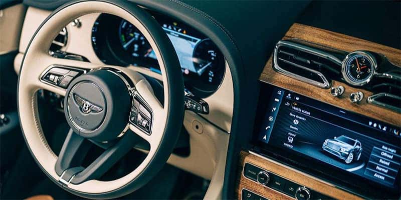 Bentley Bentayga Interior Technology