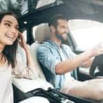 travel car ride couple