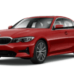 Red BMW 3 Series