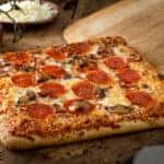 Square Crust Flatbread Pizza