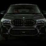 X6 front fascia against black background