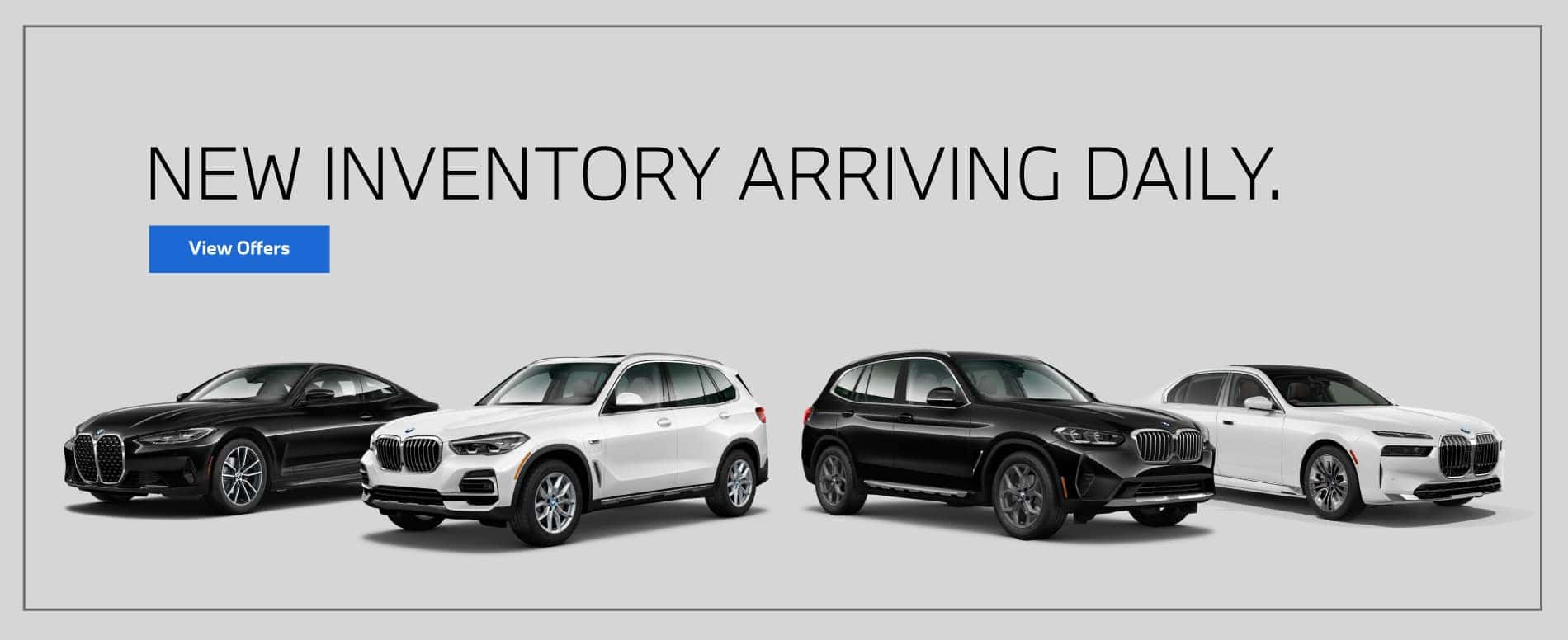 New Inventory Arriving Daily