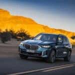 2024 BMW X5 on the highway