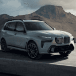 2025 BMW X7 SUV on the road.