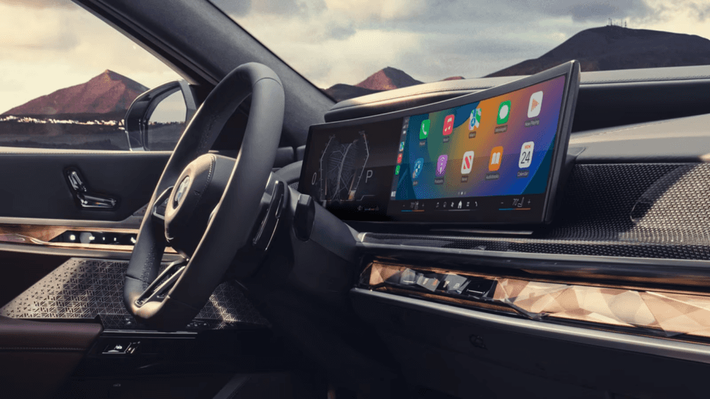 BMW 7 series dashboard