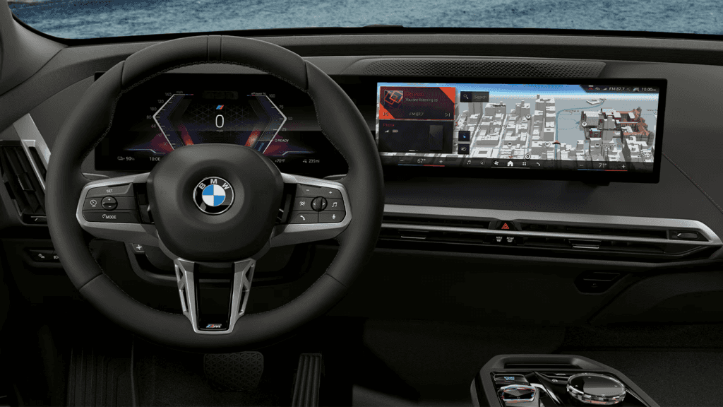 2025 BMW iX interior dashboard