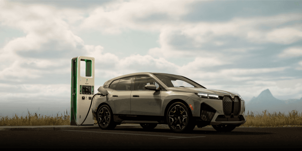 2025 BMW iX charging