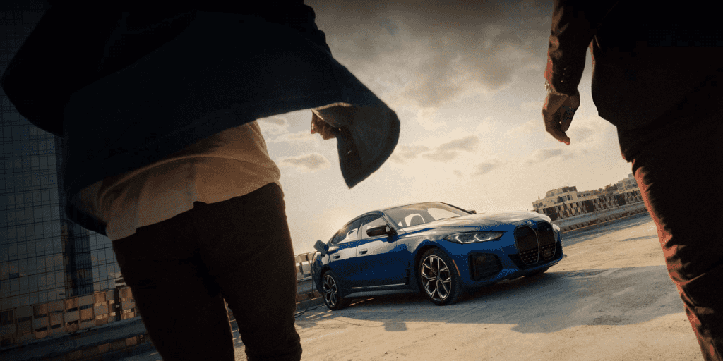 BMW electric vehicle wallpaper