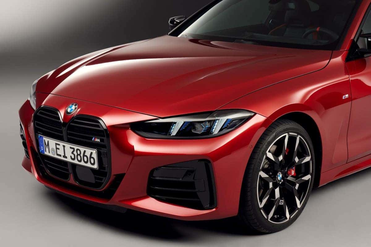 Exterior detail of a 2025 BMW 4-series coupe