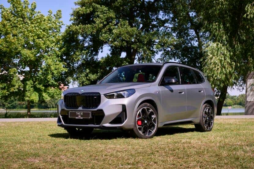 2024 bmw x1 on the road