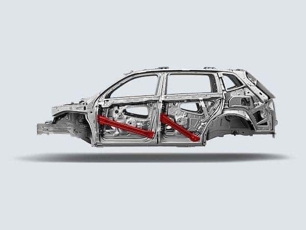 2022 VW Tiguan crash energy absorbtion