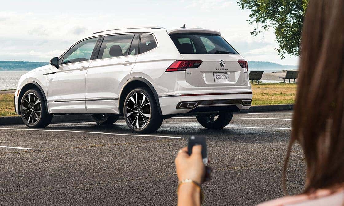 2022 VW Tiguan remote power liftgate