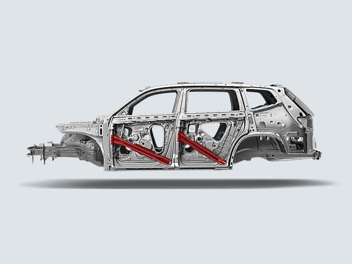 2022 VW Atlas crash energy absorbtion