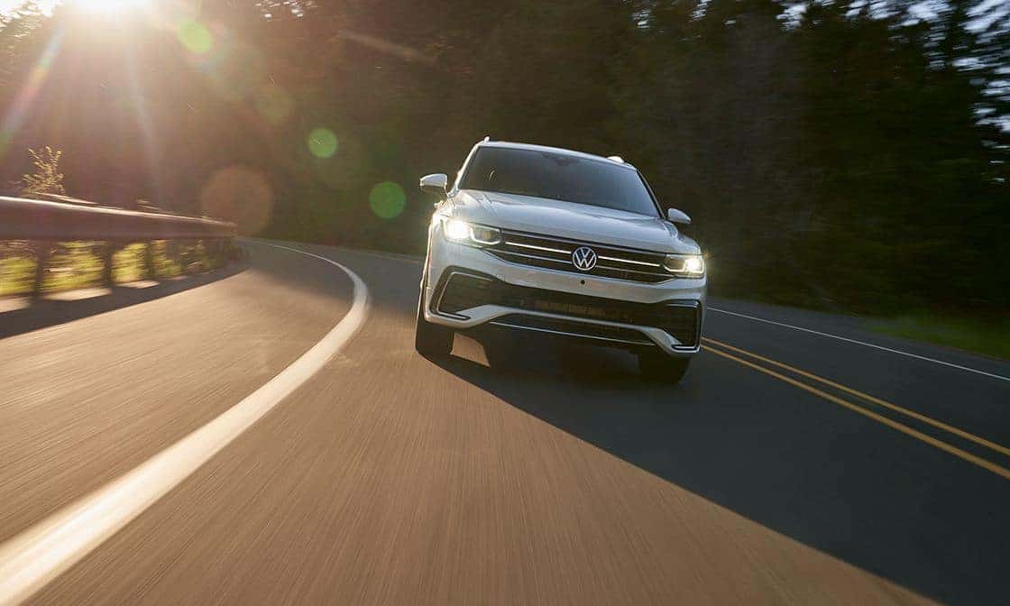 2022 VW Tiguan available 4motion traction and stability technology