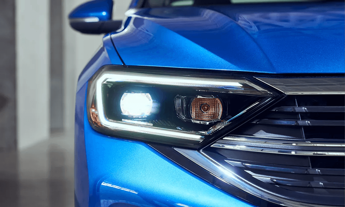 2023 VW Jetta sporty exterior headlights