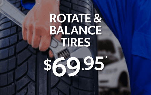 Rotate and Balance Tires - $69.95
