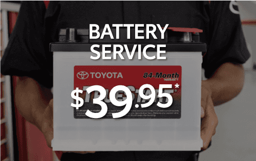 Battery Service $39.95*