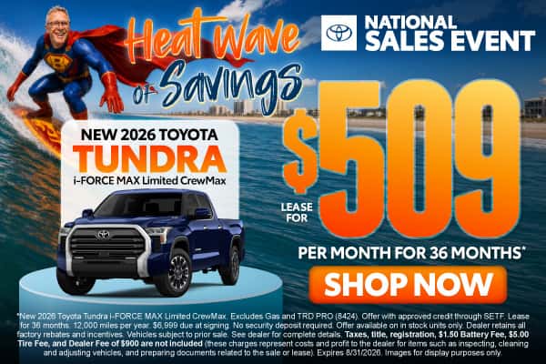 New 2026 Toyota Tundra i-FORCE MAX Limited CrewMax