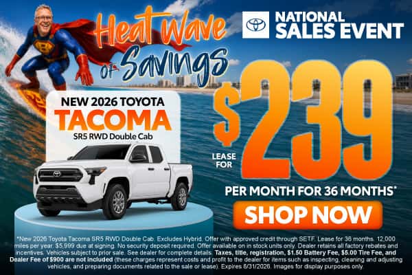 New 2026 Toyota Tacoma SR5 RWD Double Cab