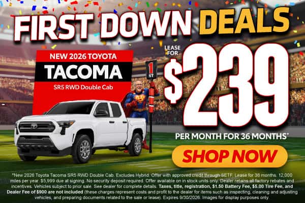 New 2026 Toyota Tacoma SR5 RWD Double Cab