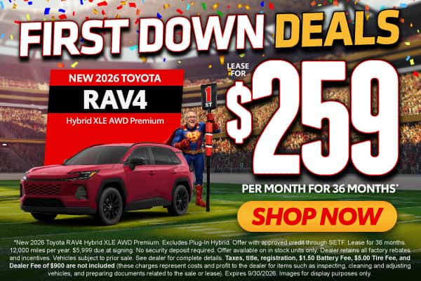New 2026 Toyota RAV4 Hybrid XLE AWD Premium