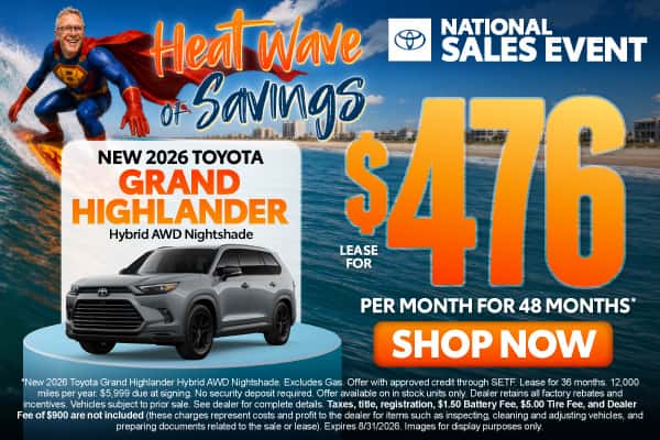 New 2026 Toyota Grand Highlander Hybrid AWD Nightshade