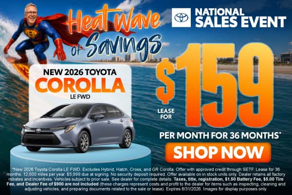 New 2026 Toyota Corolla LE FWD