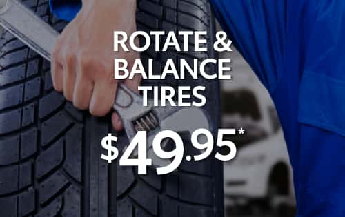 rotate and balance tires