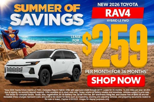 New 2026 Toyota RAV4 Hybrid LE FWD