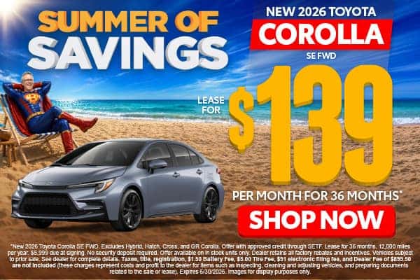 New 2026 Toyota Corolla SE FWD