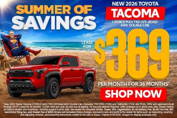 New 2026 Toyota Tacoma i-FORCE MAX TRD Off-Road 4WD Double Cab