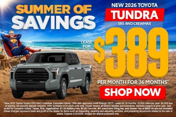 New 2026 Toyota Tundra SR5 4WD CrewMax