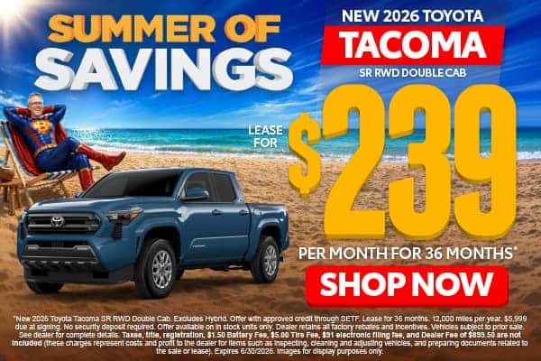 New 2026 Toyota Tacoma SR RWD Double Cab