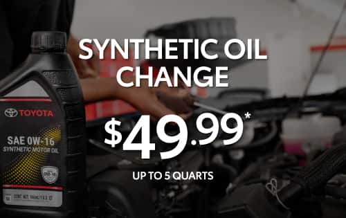Synthetic Oil Change