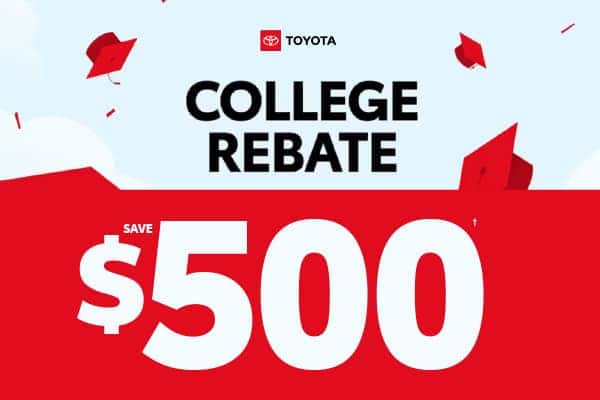 College Rebate Save $500