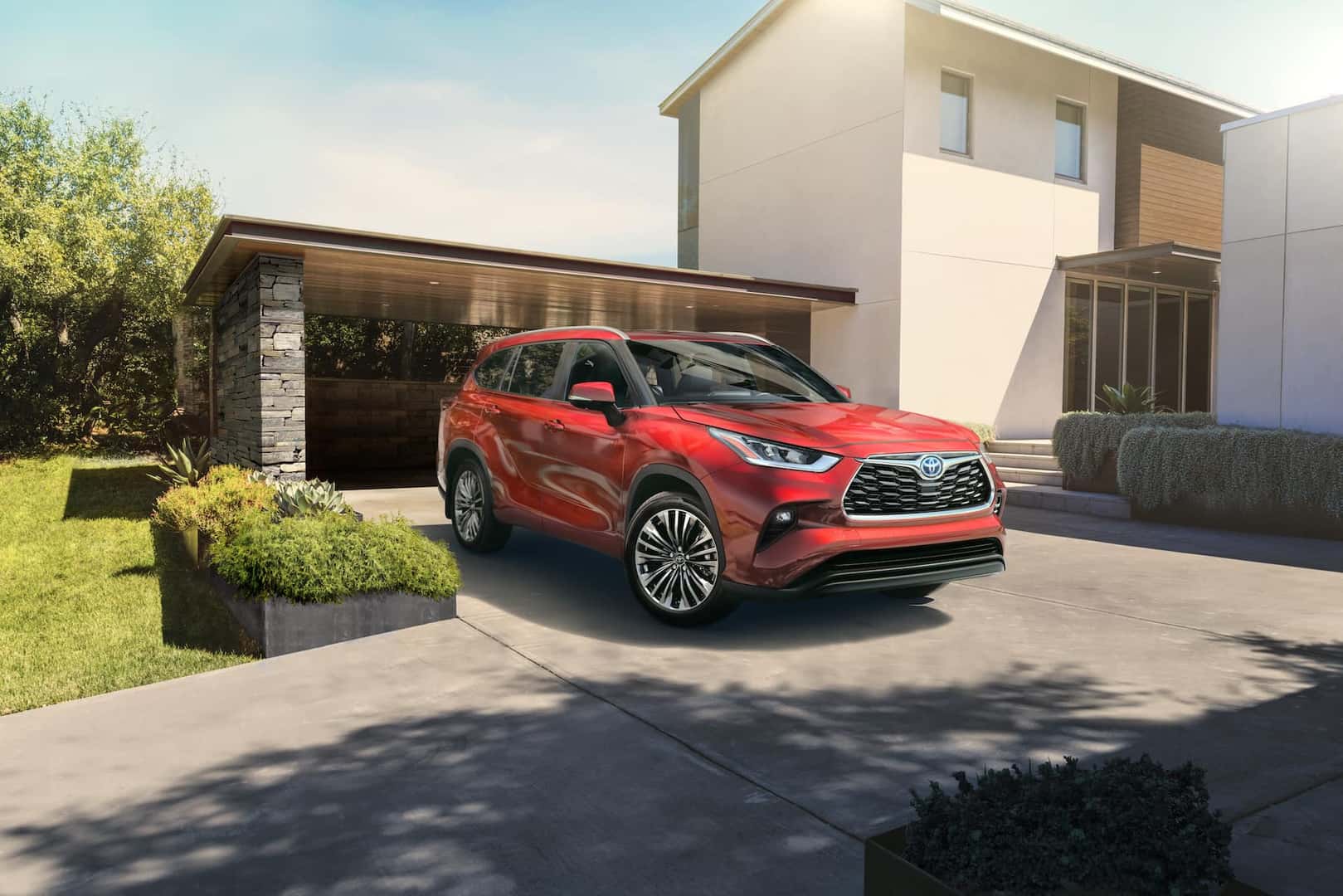 A Toyota Hybrid for Everyone: Quick Facts at Boch Toyota | the 2020 highlander hybrid parked in driveway A Toyota Hybrid for Everyone: Quick Facts at Boch Toyota | the 2020 highlander hybrid parked in driveway