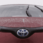 Close up on the Toyota C-HR grill.