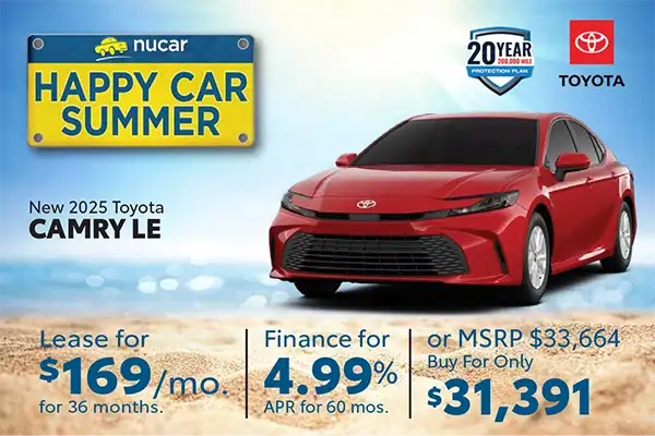 New 2025 Toyota Camry LE AWD