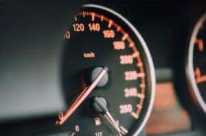 Car speedometer