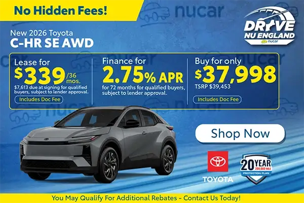 New 2026 Toyota C-HR SE AWD