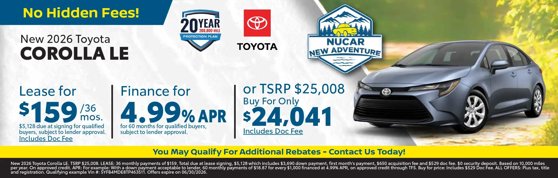 new special offers