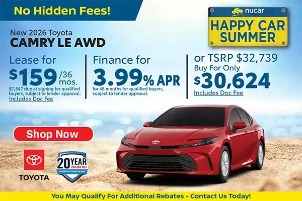 New 2026 Toyota Camry LE AWD