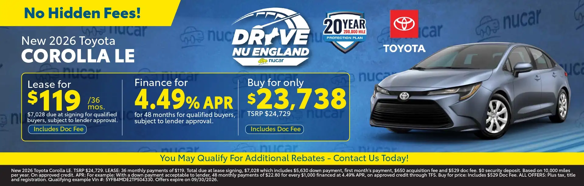 new special offers