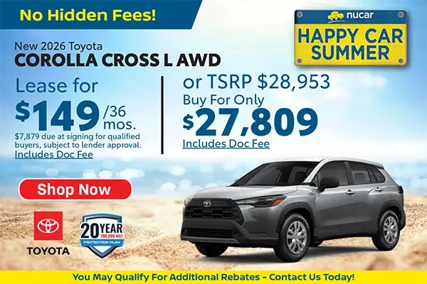 New 2026 Toyota Corolla Cross L AWD