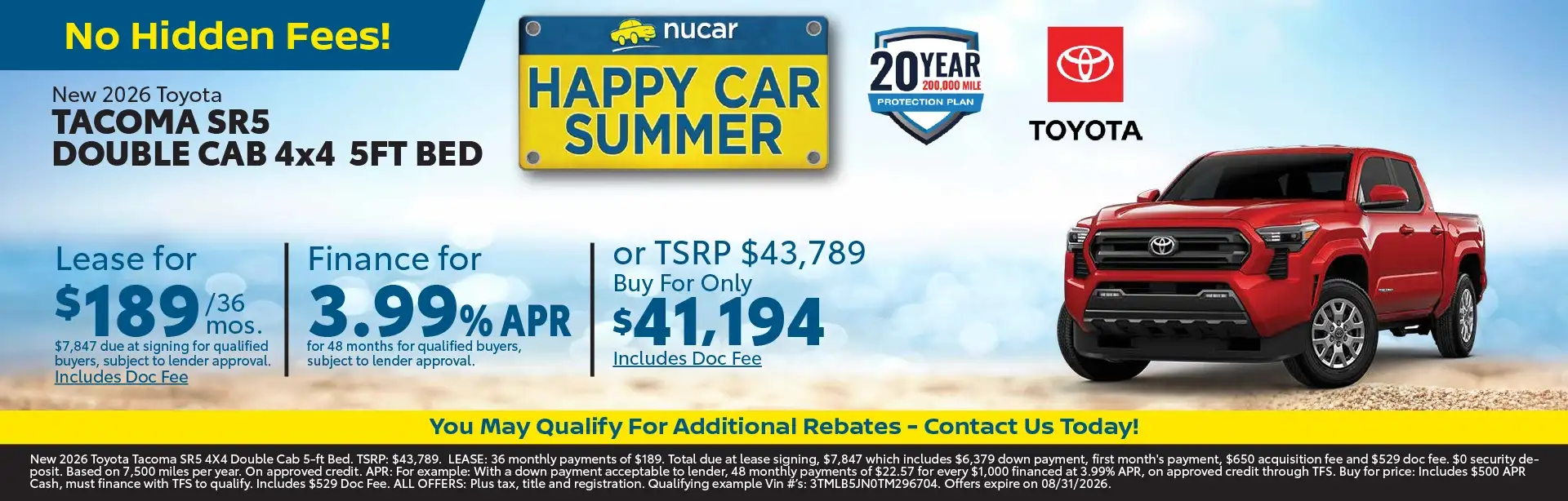new special offers