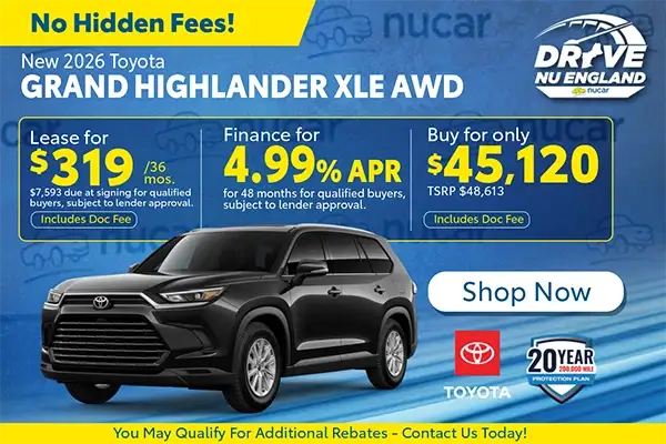 New 2026 Toyota Grand Highlander XLE AWD