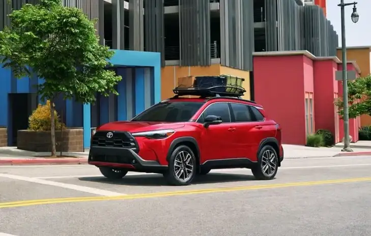 2026 toyota corolla cross exterior